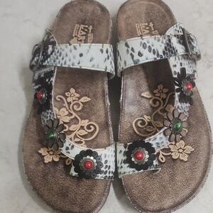 Elegant Floral Women's Sandals